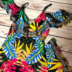 Flying Tomato One Piece Jumpsuit Tropical Forest S